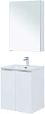 Мебель для ванной Aquanet Алвита New 60 2 дверцы, белый матовый 00274220