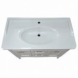 Комплект Тумба CAROLINA 100-4 (1000х880х500) патина ЗОЛОТО с раковиной Artdeco 100 (Kale) (CS00068635)