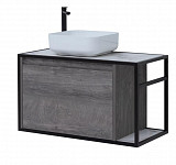 Тумба под раковину Aquanet Nova Lite Loft 90 L дуб рошелье 00261656