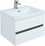 Тумба под раковину Aquanet Беркли 60 белый/дуб рошелье 00254289