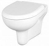 Унитаз подвесной CERSANIT NATURE NEW CLEAN ON S-MZ-NATURE-COn-DL-w с сиденьем дюропласт
