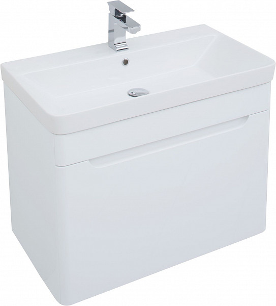 Тумба с раковиной Aquanet София 80 белый 00212587