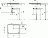 Раковина Ideal Standard Connect Cube 70 см E810901