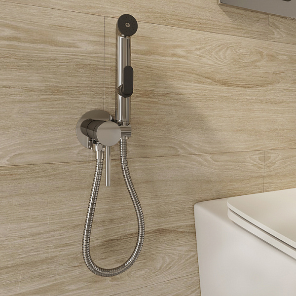 Встраиваемый смеситель с гигиеническим душем, Milardo, 001SBR0M08