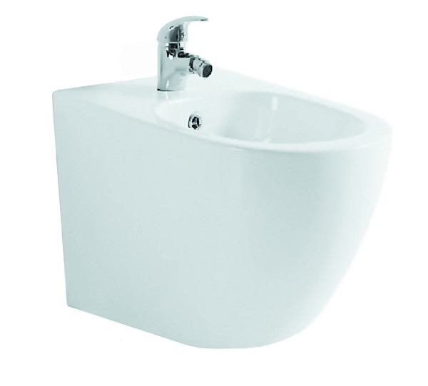 AQ1016-MW ЕВРОПА Биде подвесное 510*355*310, цвет белый матовый