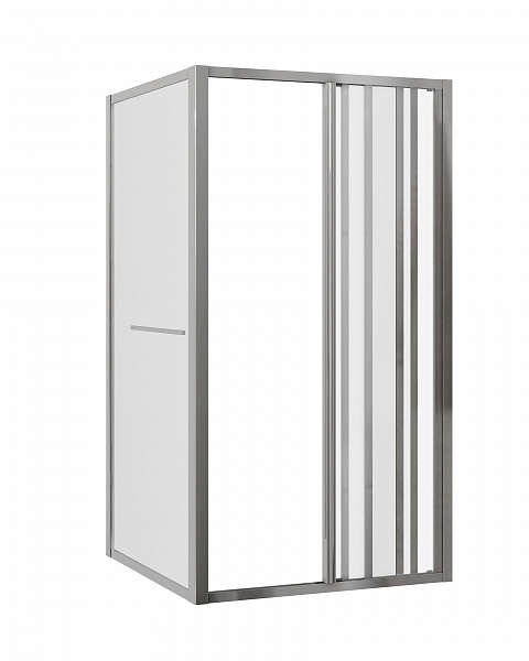 Душ.ограждение GR-9090 Alba1 (90*90*190) квадрат, двери раздвижные 2 места