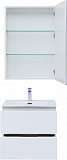 Мебель для ванной Aquanet Алвита New 60 2 ящика, белый матовый 00274216