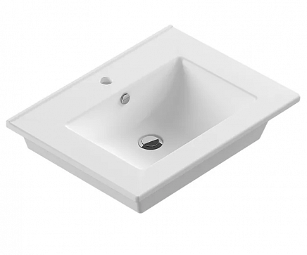 Мебельная раковина Sanita luxe Quadro 60 QDR60SLWB01