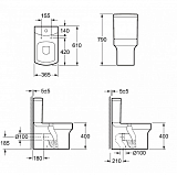 Унитаз напольный Grossman Status GR-N3010