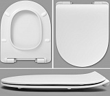 Крышка для чаши Roca Leon Soft Close ZRU9302943 с микролифтом