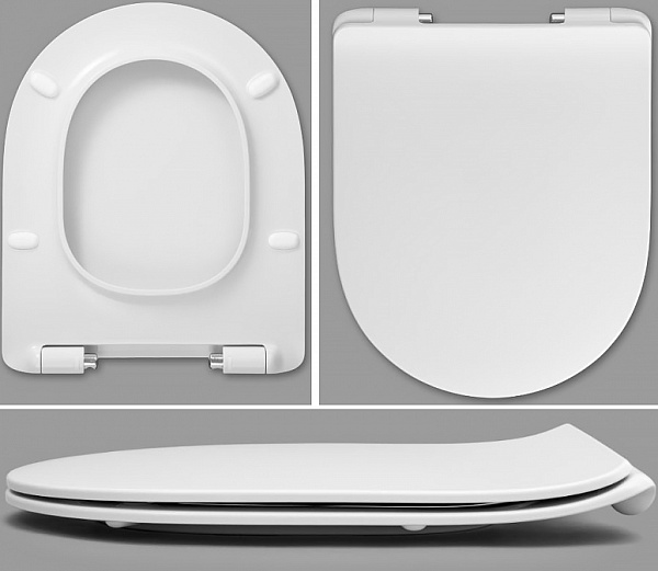 Крышка для чаши Roca Leon Soft Close ZRU9302943 с микролифтом