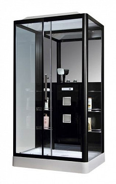 Душевая кабина Grossman GR227L 90x120 черная