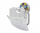 Держатель туалетной бумаги с крышкой Wasserkraft Diemel K-2225