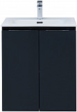 Тумба под раковину Aquanet Алвита New 60 2 дверцы, антрацит 00277523