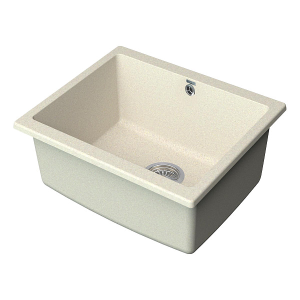 Мойка кухонная Point Сидли 55 PN3007BG, светло-бежевый