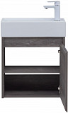 Тумба под раковину Aquanet Nova Lite 50 дуб рошелье (1 дверца) 00298854