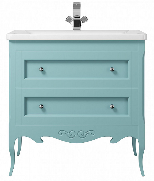 Тумба под раковину Creto Viva Blue 85