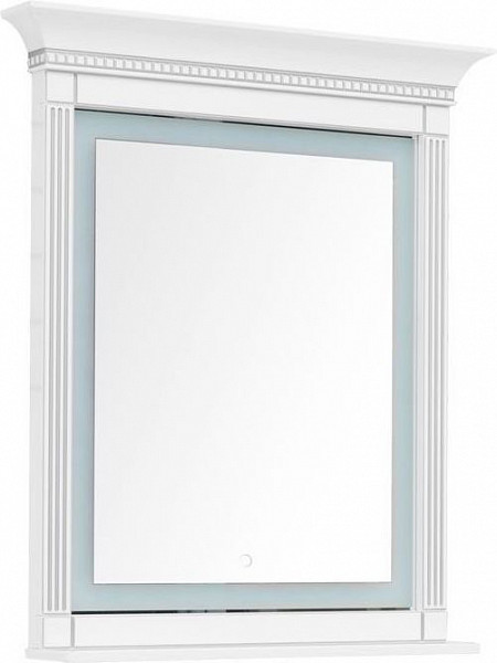 Зеркало Aquanet Селена 90 белый/серебро 00201646