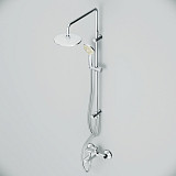 F40885C14 Sunny набор 2в1: см-ль д/ванны/душа, верхний душ d 220 мм, ручн.душ 110 мм, 1 ф-ция, душев