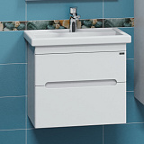 Тумба для умыв. "Лондон-60" 2 ящ,  подвес. (ум. Фостер 60) Санта