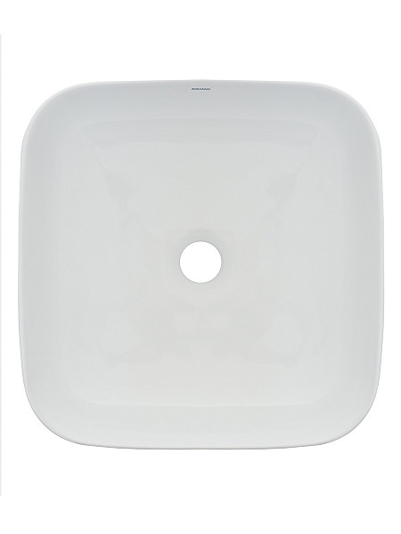 AQM5011 Раковина накладная AQUAme квадратная. 390x390x130