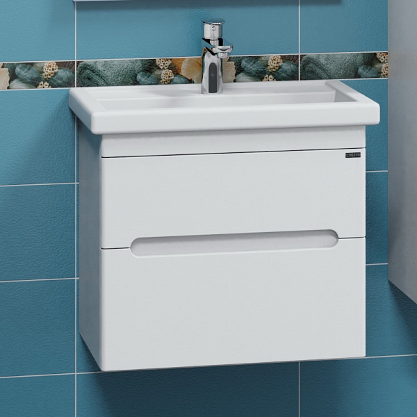 Тумба для умыв. "Лондон-60" 2 ящ,  подвес. (ум. Фостер 60) Санта