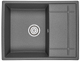 Мойка кухонная Granula прямоугольная кварц 6501, ГРАФИТ