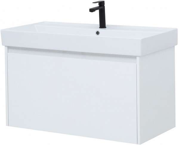 Тумба под раковину Aquanet Nova Lite 90 белый (1 ящик) 00242257