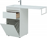 Тумба под раковину Aquanet Токио 48 белый (напольная, 1 ящик) 00239289