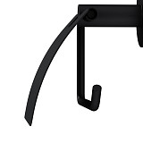 A85A341422 X-Joy, Держатель для туалетной бумаги с крышкой, черный