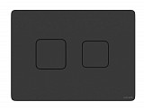 Кнопка ACCENTO SQUARE для AQUA 50 пневматическая пластик черный матовый