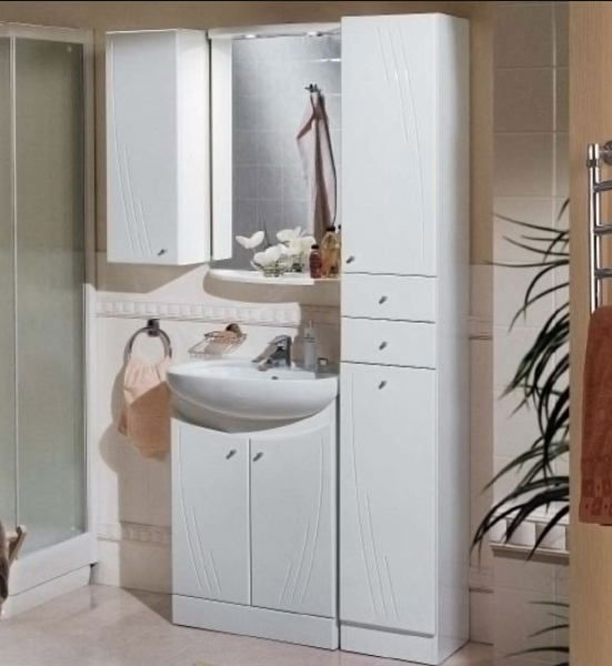 Шкаф-пенал Акватон Минима 32x192 1A132303MN01R правый