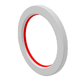 Прокладка AlcaPlast состоящая из двух частей 6/4" A7991