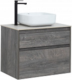 Тумба под раковину Aquanet Nova Lite 75 дуб рошелье (2 ящика) 00242273