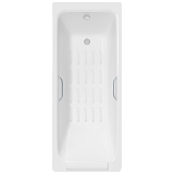 Ванна чугунная Delice Palomba 1700х700 с антискользящим покрытием