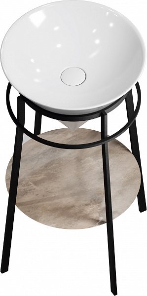 Тумба под раковину Kerama Marazzi Cono 45 см CO.44\BLK.M