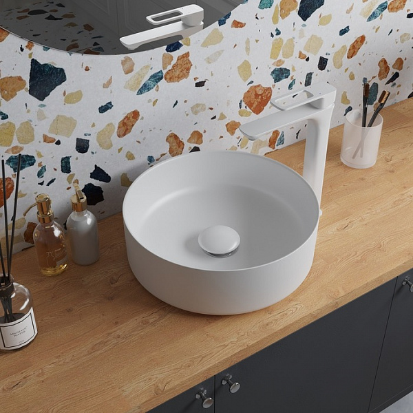 Выпуск для умывальника без перелива, Optima Home, белый глянцевый, IDDIS, OPHWS00i88