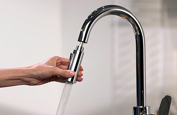 Смеситель для кухни HANSGROHE Focus 31815000 с вытяжным изливом