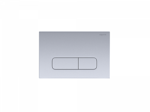 Панель смыва Aquatek Хром матовая KDI-0000014 (002C)