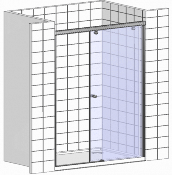 Душевая дверь Wasserkraft Dinkel 58R05