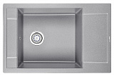 Мойка кухонная Granula прямоугольная кварц 7806, БАЗАЛЬТ