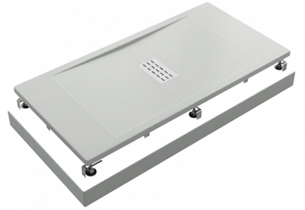 Душевой поддон Creto Etna 100x90, белый