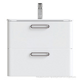 Тумба подвесная, белая, 60 см, Brick,  IDDIS, BRI60W0i95. Подходит умывальник: 0106000i28