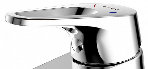 Смеситель для раковины с гигиеническим душем Bravat Drop-D F148162C-1
