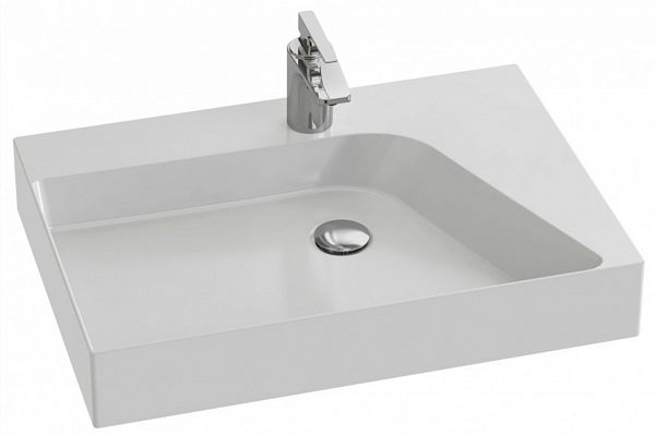 Раковина Jacob Delafon Rythmik Pure 65x46 см EVN112-00 левая