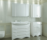 Тумба под раковину Верона 105 3 ящика напольная Санта 700118