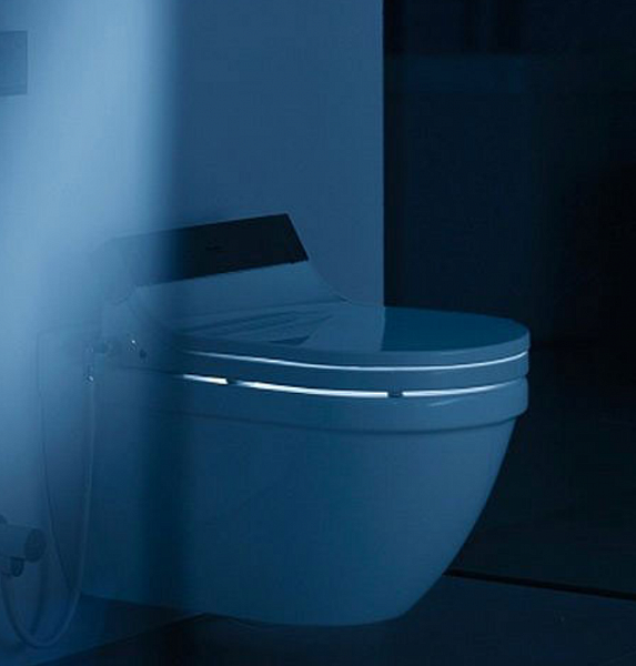 Крышка-сиденье Duravit Starck SensoWash 610001002000300 с функцией биде с микролифтом