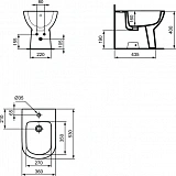 Биде Ideal Standard Tempo T510101
