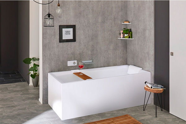 Акриловая ванна Riho Still Square Elite 180x80 левая B099031005