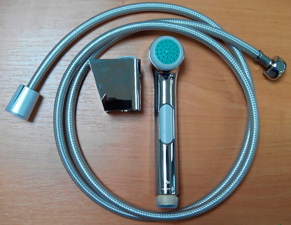 Гигиенический душ Hansgrohe 32129000 со шлангом 125 см и держателем